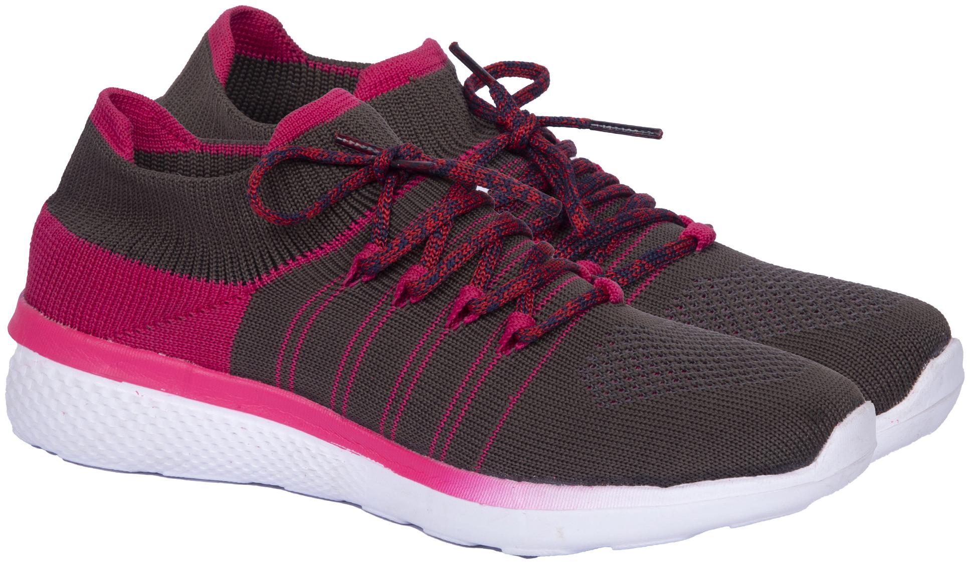 

Ziesha Women Running Shoes ( Pink Grey )