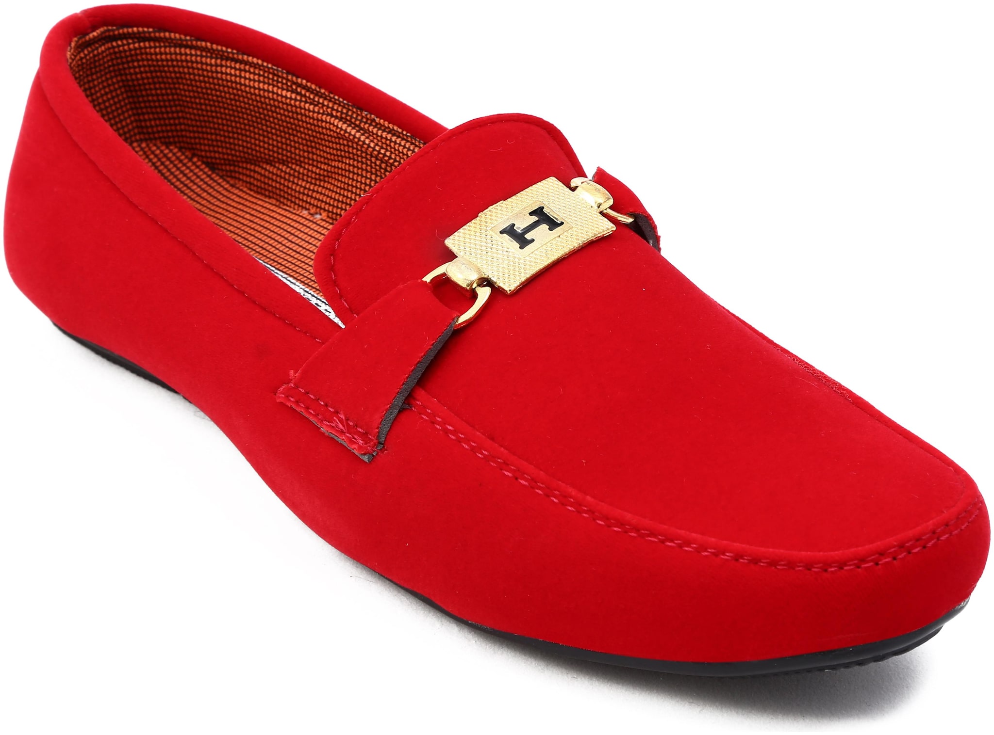 

Ziesha Men Red Loafers