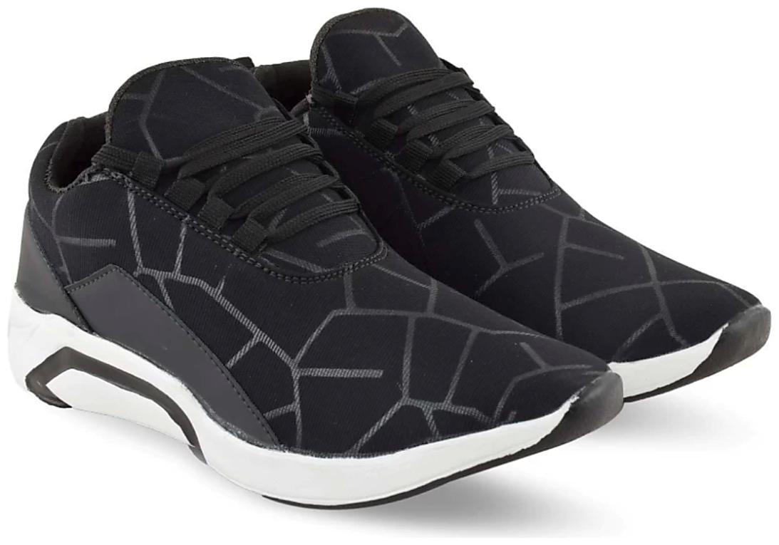 

ZONAC Men Black Casual Shoes - ZN5520