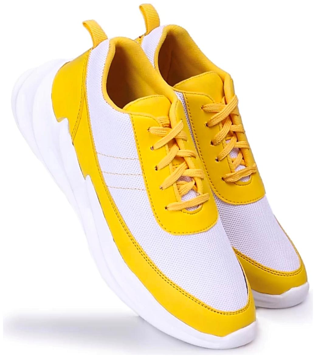 

ZONAC Men Yellow Casual Shoes - ZN5560