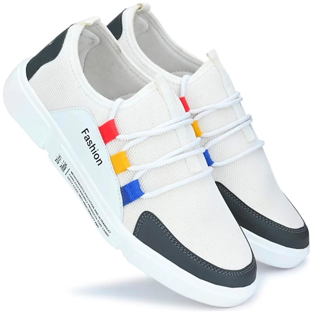 

ZONAC Men White Casual Shoes - 5530