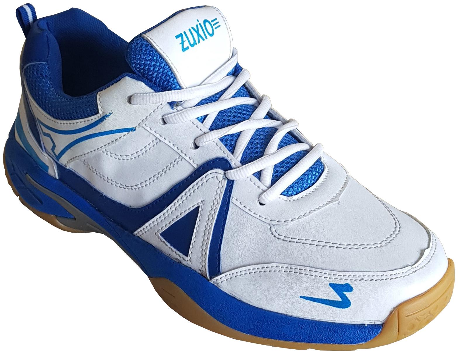 

ZUXIO Men Badminton Squash Shoes ( White )