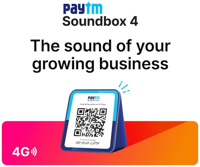 Paytm Soundbox 4