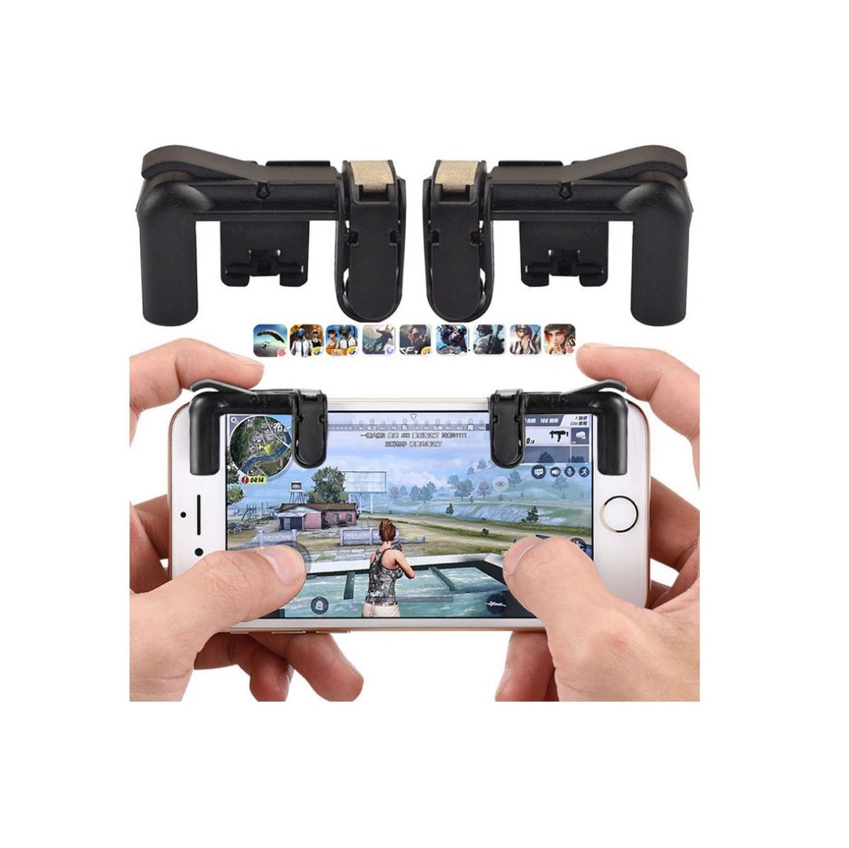 

CLERBY Wireless Joysticks For Android ( Black )