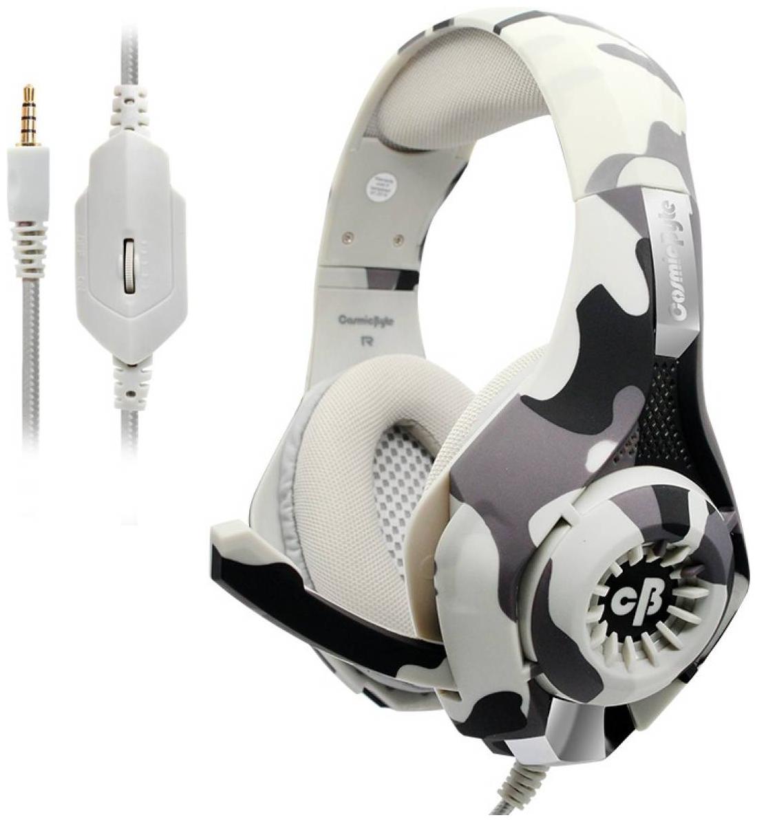 

Cosmic Byte Over ear Gaming Headsets With Mic - Grey