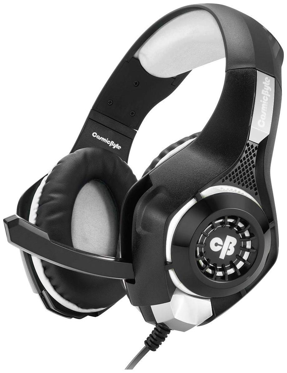 

Cosmic Byte GS410 Over ear Gaming Headsets With Mic - Grey