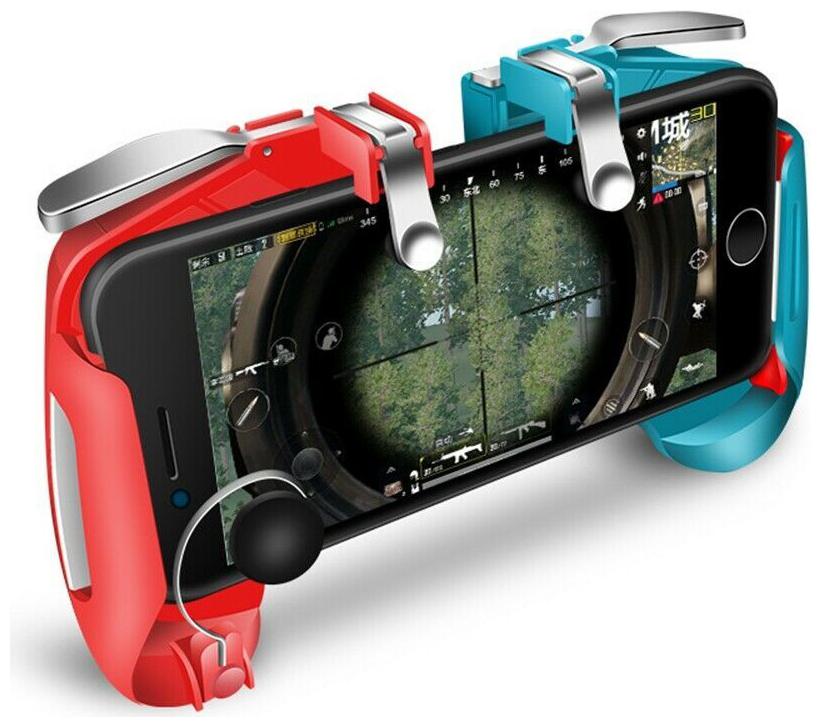 

Crystal DigitalAK-16 Blue Red Key Button Finger Fire Aim Gun Trigger L1 R1 Shooter Controller