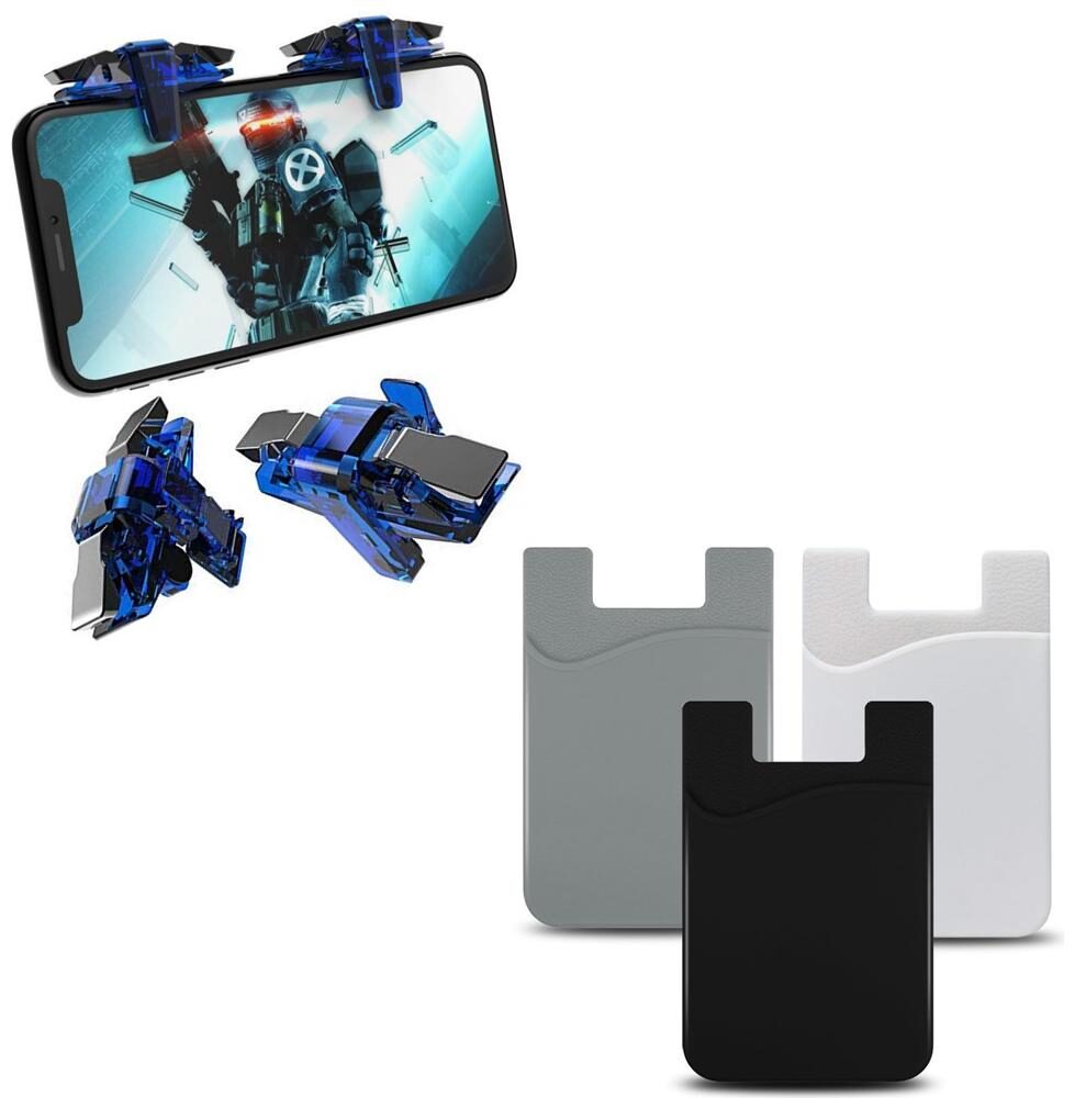 

Freckle Thanos X7 Mobile Trigger Battle Royale Sensitive Shoot and Aim With Free Universal Cell Phone Wallet Cards Holder Pocket Sticker