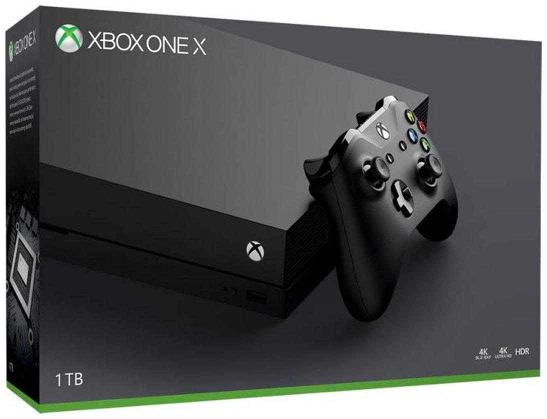 

Microsoft Xbox One X 1 TB Gaming Console (Black)