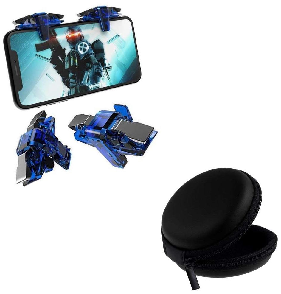 

Sami Wireless Shoot Aim Button For Android iOS ( Blue )