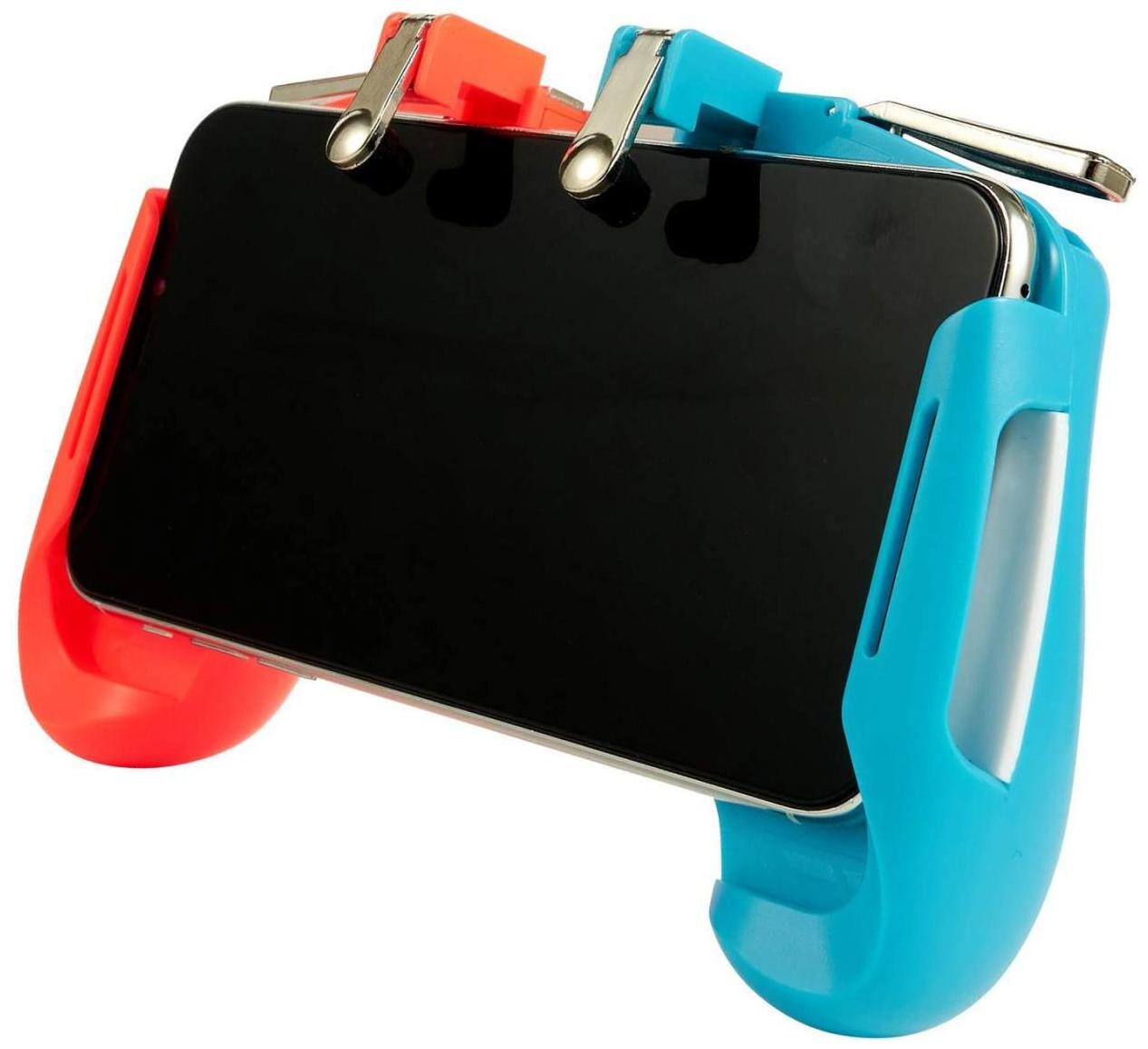 

TSV AK-16 Mobile Game Controller Sharpshooter Triggers for PUBG Knives Out Rules of Survival Fits for Android Phone iPhone (Blue Red)