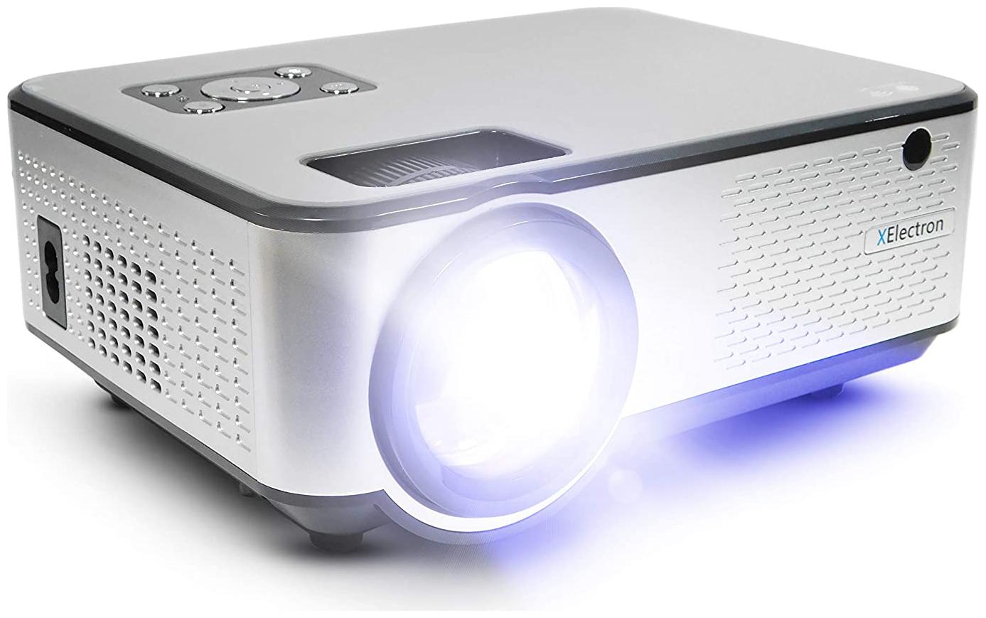 

XElectron C9 Smart Android Real HD 720p (1080p Support) 3800 Lumen (380 ANSI) with 180 inch (4 6 m) Large Display LED Projector 2021 release (M2 Series)