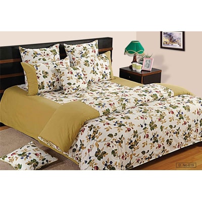 

Swayam Cotton Solid King Size Bedsheet 250 TC ( 1 Bedsheet With 2 Pillow Covers Green )