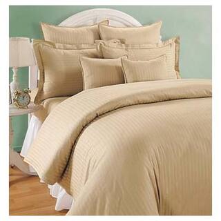 Swayam Cotton Abstract Single Size Bedsheet 144 TC ( 1 Bedsheet With 2 Pillow Covers , Beige )