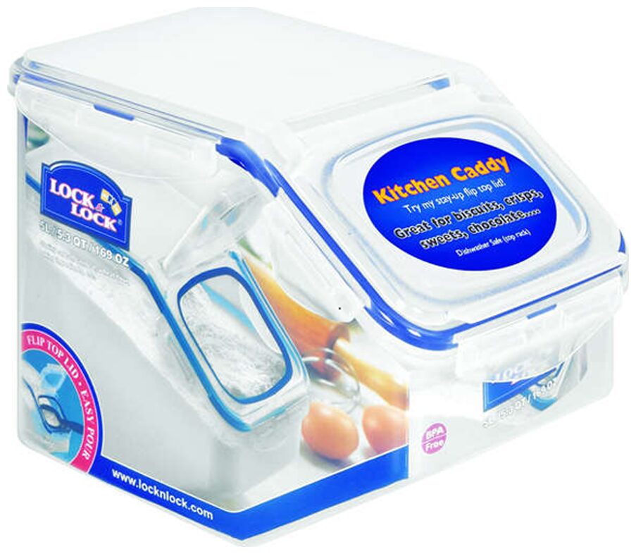 Buy Lock Lock Kitchen Caddy Food Container 5000 Ml 1 Pc Online At Low Prices In India Paytmmall Com
