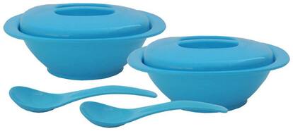 Incrizma 2 pcs Serving Bowl With Servings Spoons