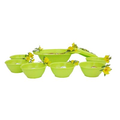 

Incrizma 9 pc Pudding Set - Lime Green