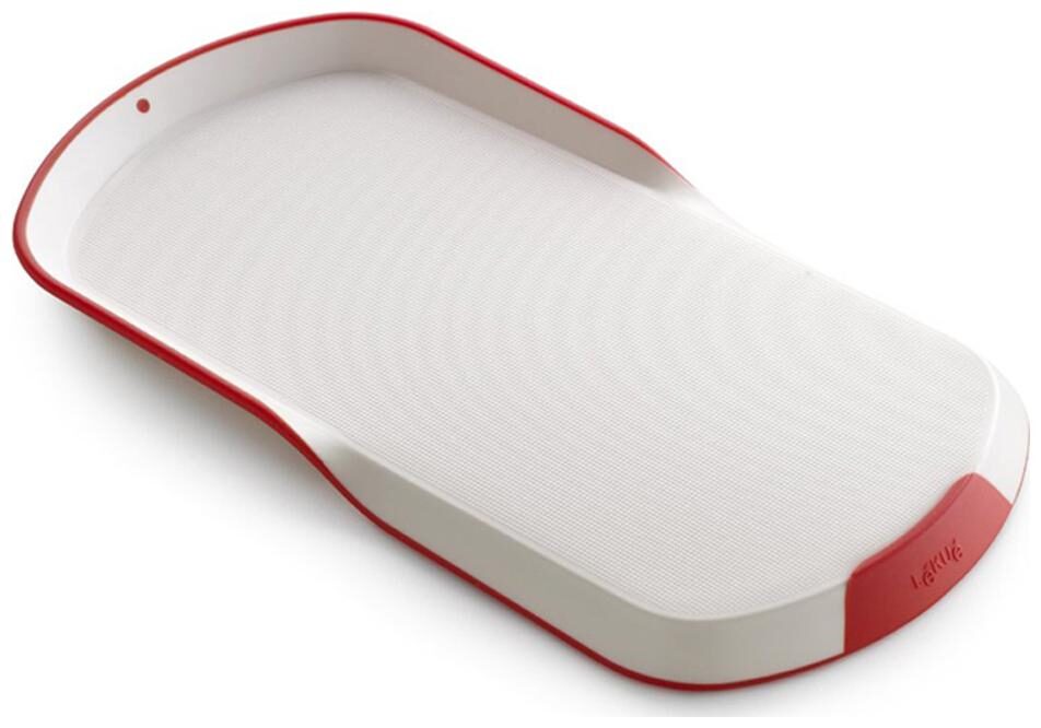 

Lekue Cutting Board - White Red - Bpa Free