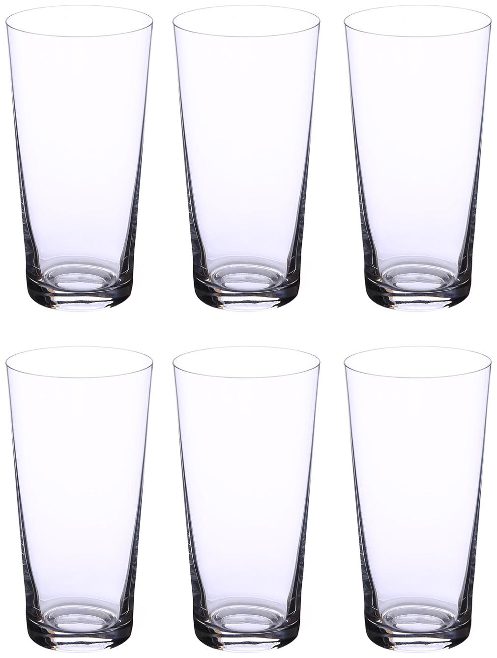 

Bohemia Crystal Hi Ball Glass set Non Lead Crystal Jive Hi ball Glass (400 ml) set of 6 pcs
