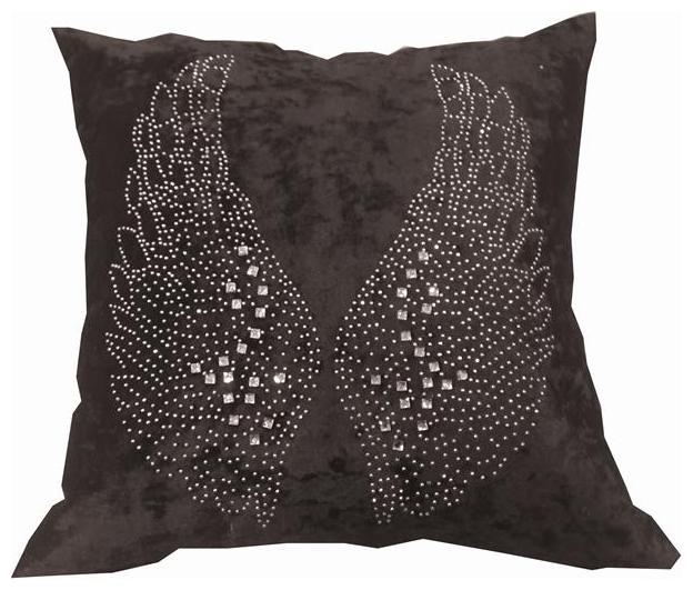 

1 Cushion Cover Handmade Embroidered Beaded by Valtellina
