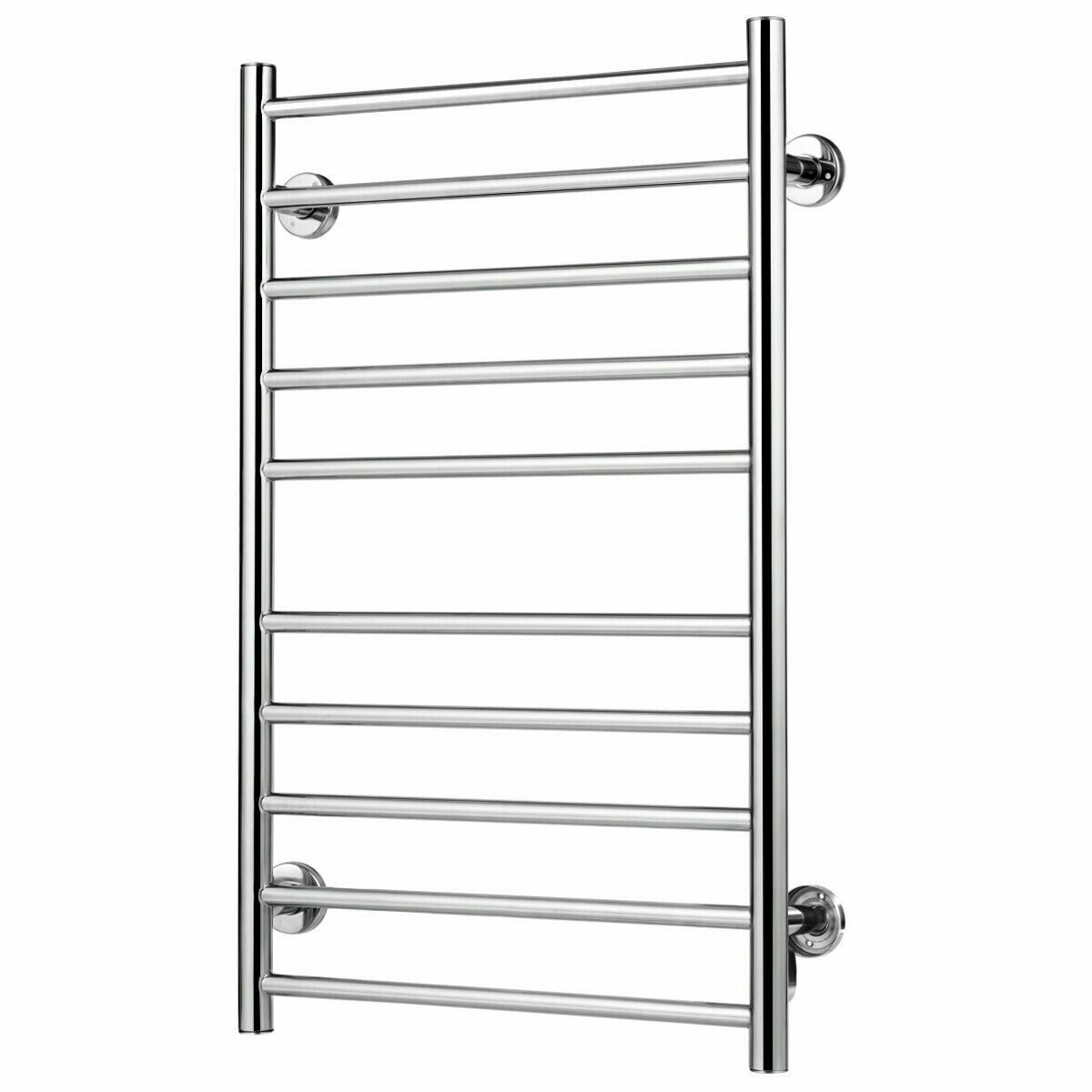 

10-bar Electric Stainless Steel Towel Warmer