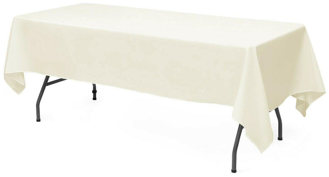 

10 pcs 60 x 126 Rectangle Polyester Tablecloth