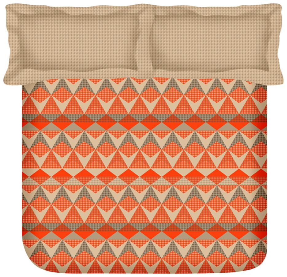 

Profit blitz Cotton Abstract Queen Size Bedsheet ( 1 Bedsheet With 2 Pillow Covers Multi )