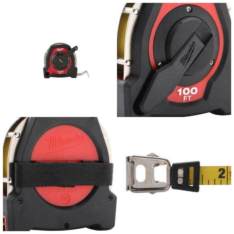 

100 ft Closed Reel Long Tape Measure