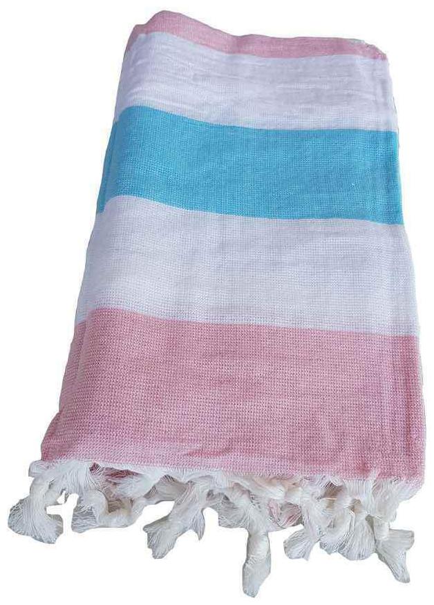 

100 Turkish Cotton Oversized Pesthemal Bath Towel Terry Backside 37 W X 61 L