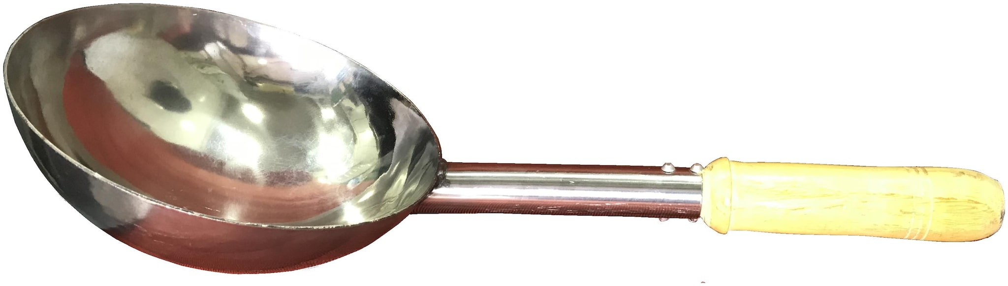 

12 (30 48) Wok Stainless Steel Chinese Wok Cooking Spoon Serving Spoon