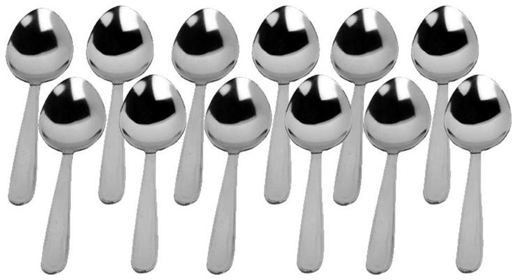 

Stainless steel tea spoon set (set of 12)