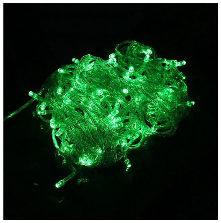 

12M 54 LED Colour Green Home Christmas Decorative xmas String Fairy Garlands Party Lights For Wedding