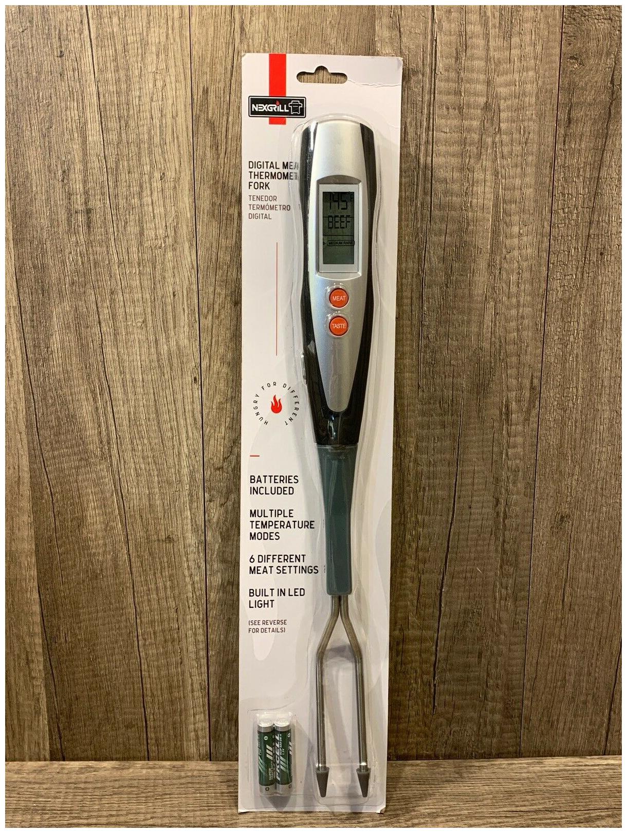 

15 inch Digital Fork Thermometer Nexgrill Batteries Included