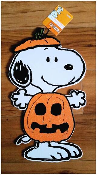 Buy 15 Peanuts Halloween Wall Decor Ft Snoopy With Pumpkin