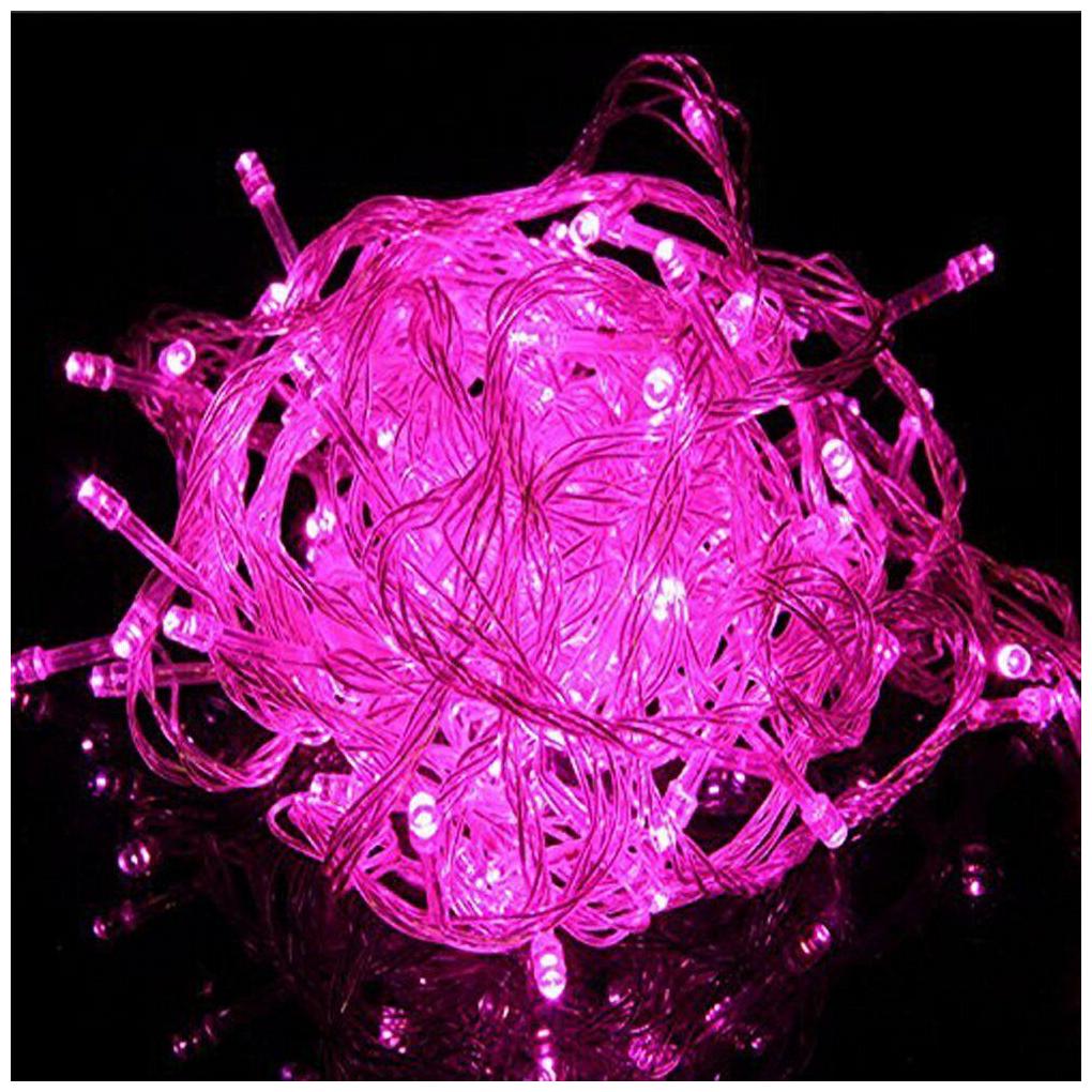 

15M 200 LED Pink String Fairy Tree LED Lights Lamp Party Christmas Decor Flash
