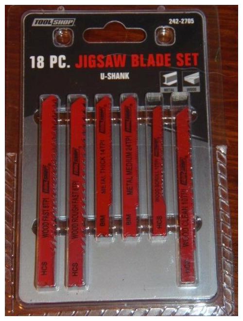 

18 PC JIGSAW BLADE SET - U SHANK - TOOL SHOP (TRL3-PO-19)