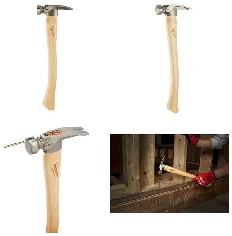 

19 oz Smooth Face Hickory Wood Framing Hammer