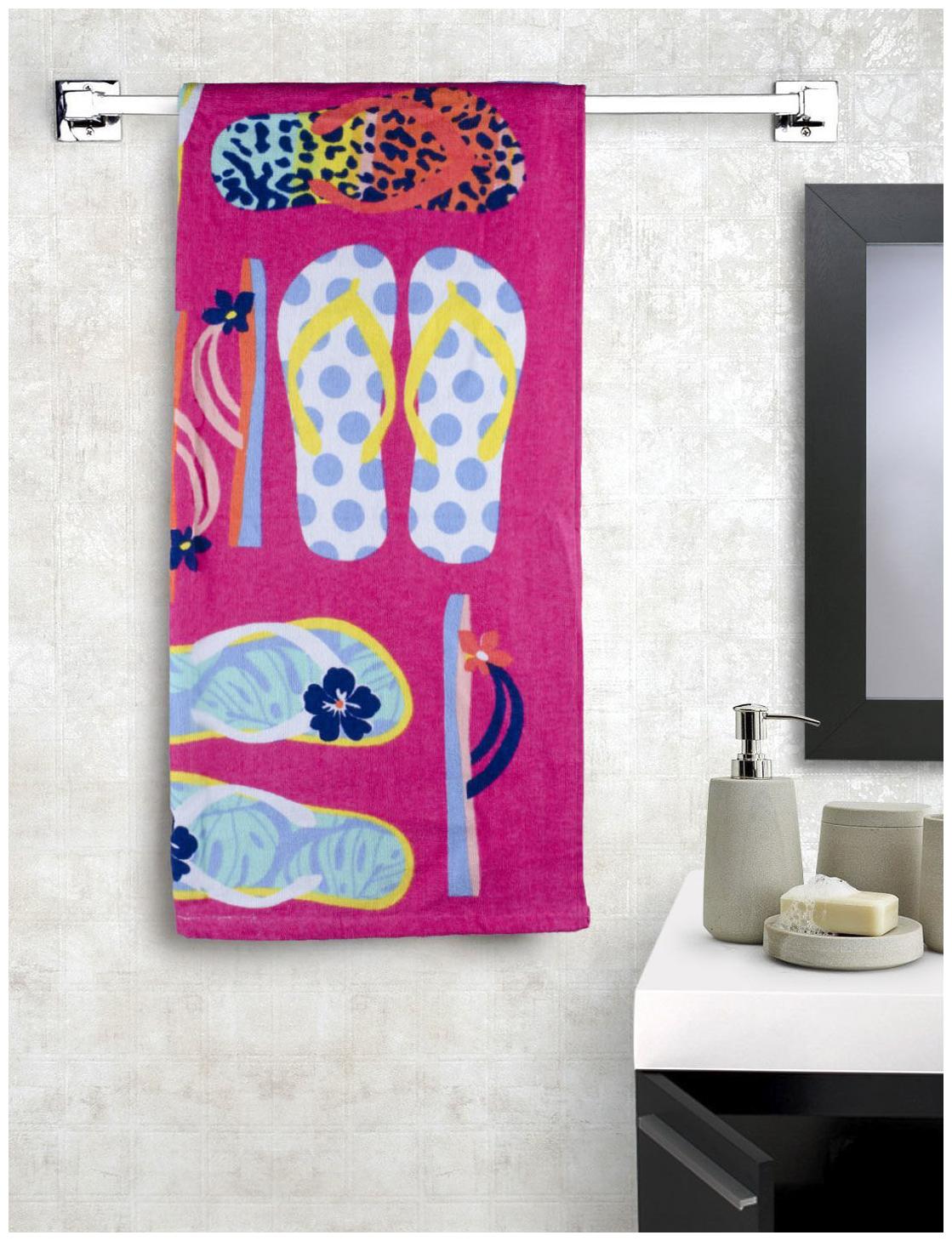 

XY DECOR 300 GSM Cotton Bath Towel ( 1 Piece Multi )