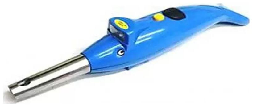 

2-in-1 Stainless Steel Kitchen Dolphin Shape Electronic Gas Lighter with LED Torch (1Pc) Multicolor