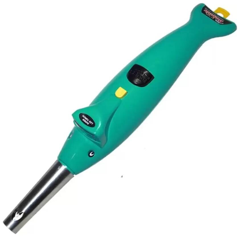 

2 in 1 Torch Electronic Battery Dolphin Plastic Gas Lighter (1Pc) Multicolor