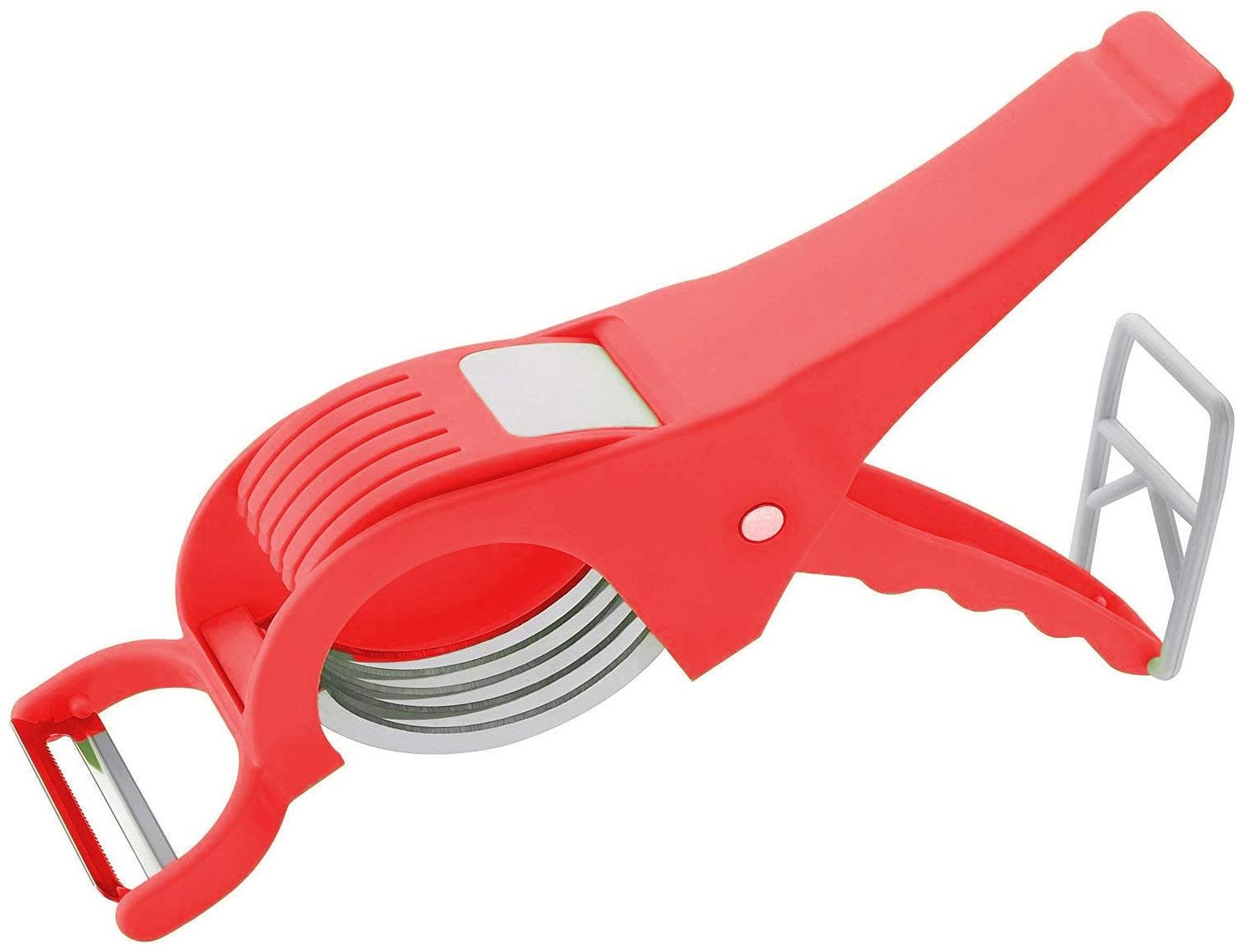 

2 in 1 Vegetable Fruit Multi Cutter Peeler (Pack of 1) Assorted Color