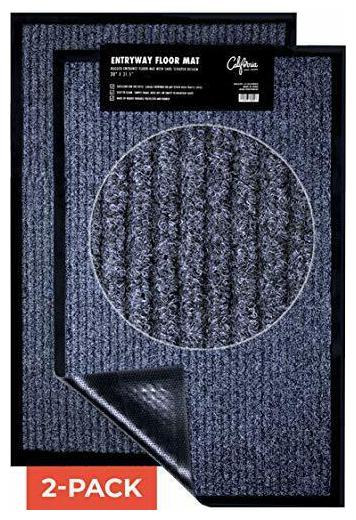 

2-Pack Indoor Outdoor Floor Mats for Entryway 17 x 29 5 Outdoor Indoor