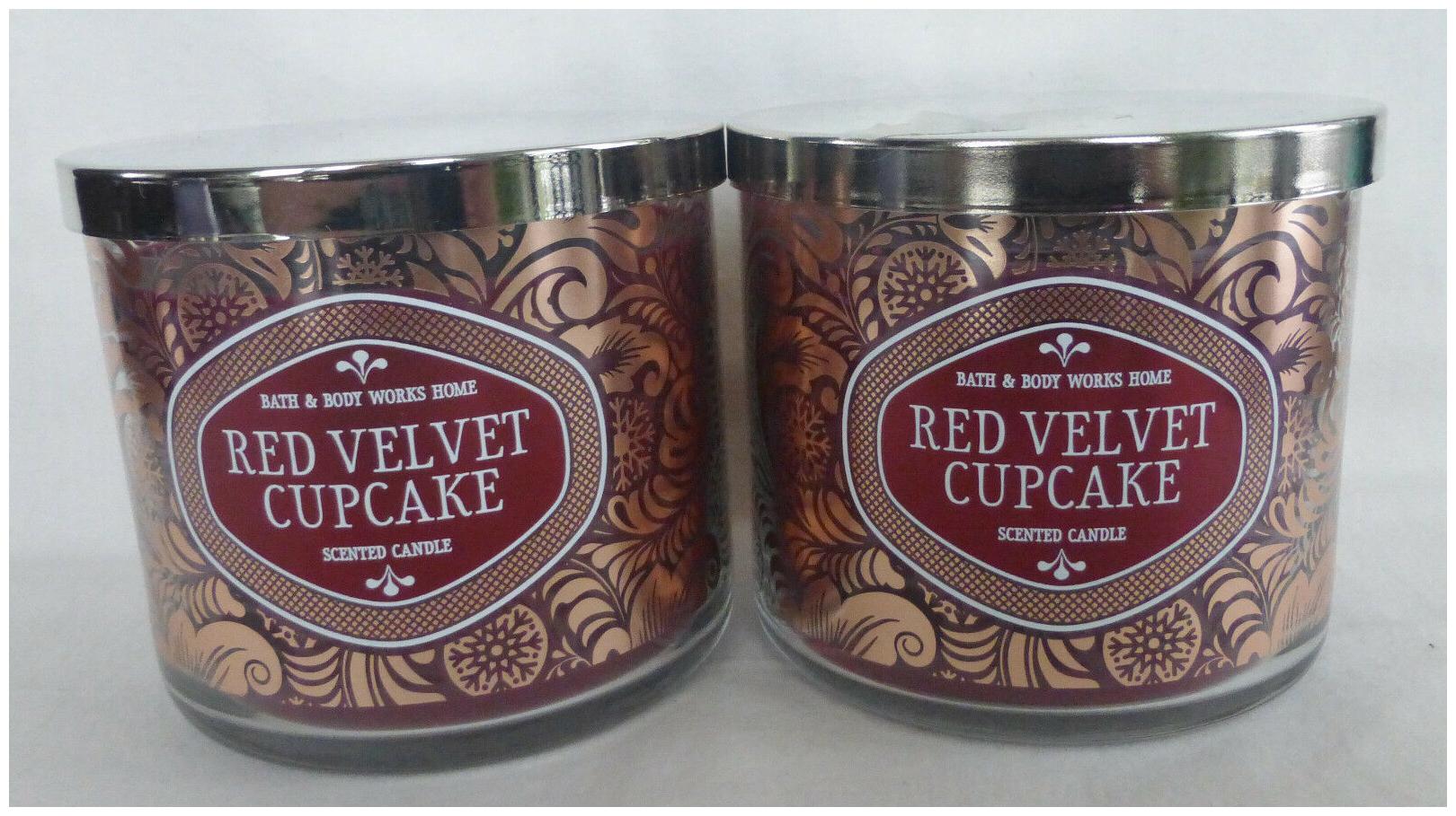 Bath and Body Works Red Velvet Cupcake 14.5 ounce candle