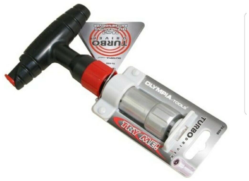 

(2) - Turbo Driver 76-408 Ratcheting Self Quick Adjusting Universal