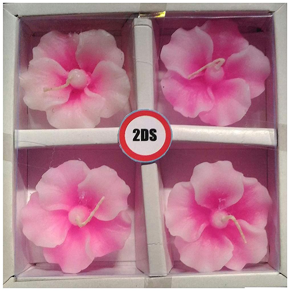 

2DS Paraffin wax Pink Candle