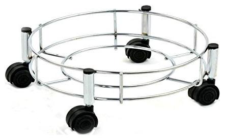 

2Mech Steel Cylinder Trolley with Wheels Gas Trolly LPG Cylinder Stand Gas Cylinder Trolley - (Steel)