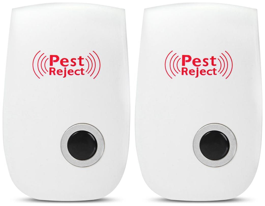 

2pcs Multi-purpose Electronic Pest Repeller Ultrasonic Mosquito Rejectors for Home Office