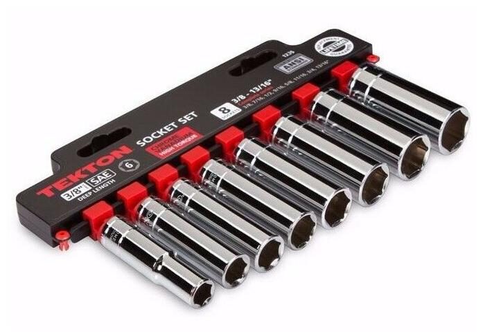 6-Point TEKTON 14292 1//2-Inch Drive by 17 mm Shallow Socket Cr-V