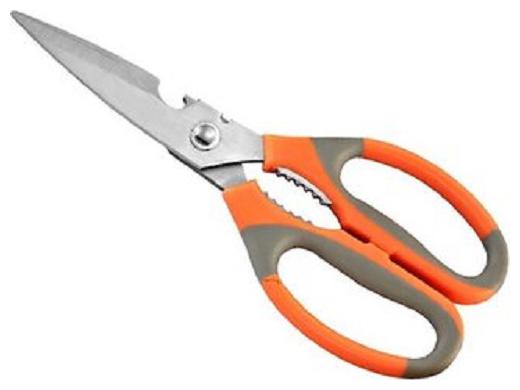 

3 in 1 Multipurpose Kitchen scissor Wallnut Cracker Bottle opener (Assorted Colors)