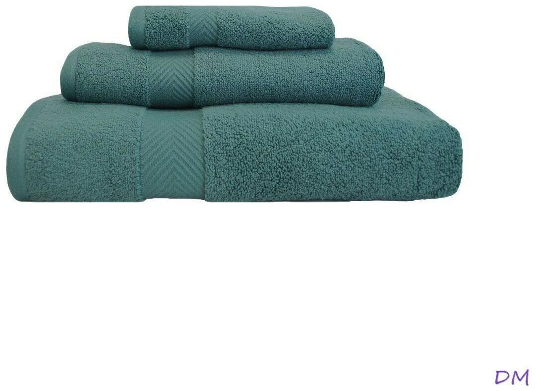 

3-pc Jade Green Zero Twist Soft Absorbent Towel Hand Towel Washcloth Set